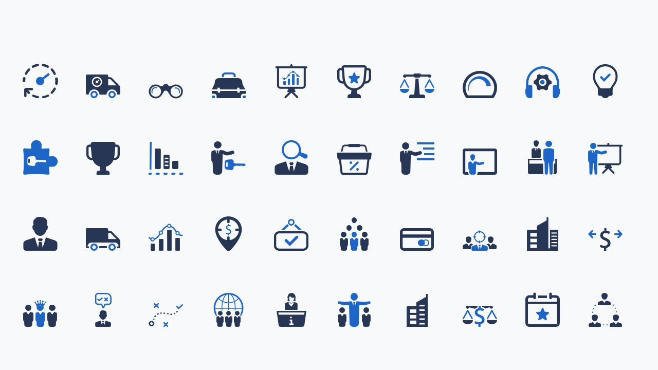 PowerPoint Business Icons