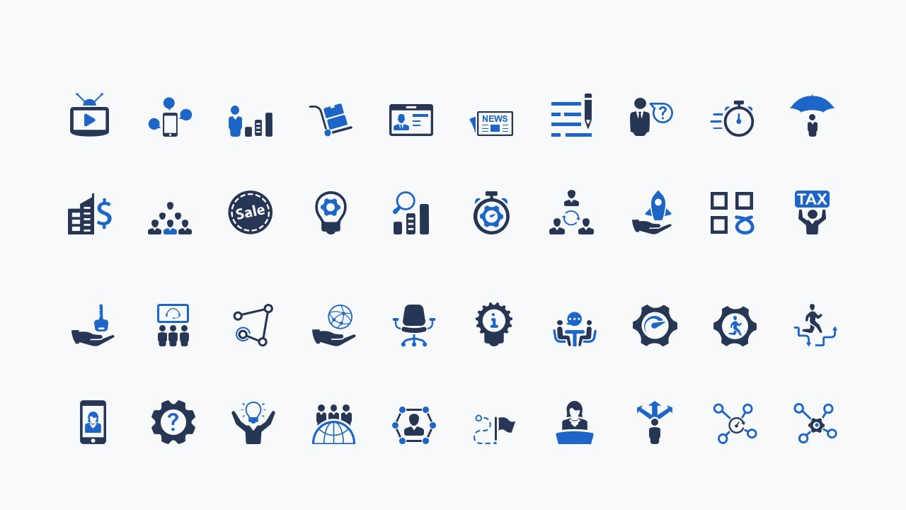PowerPoint Business Icons
