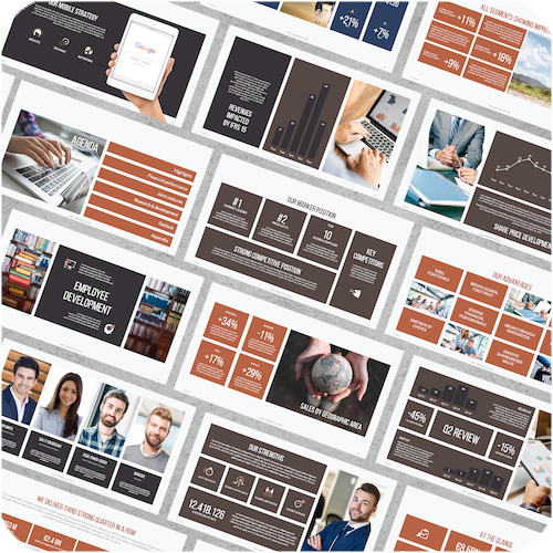 PowerPoint Template Facts & Figures