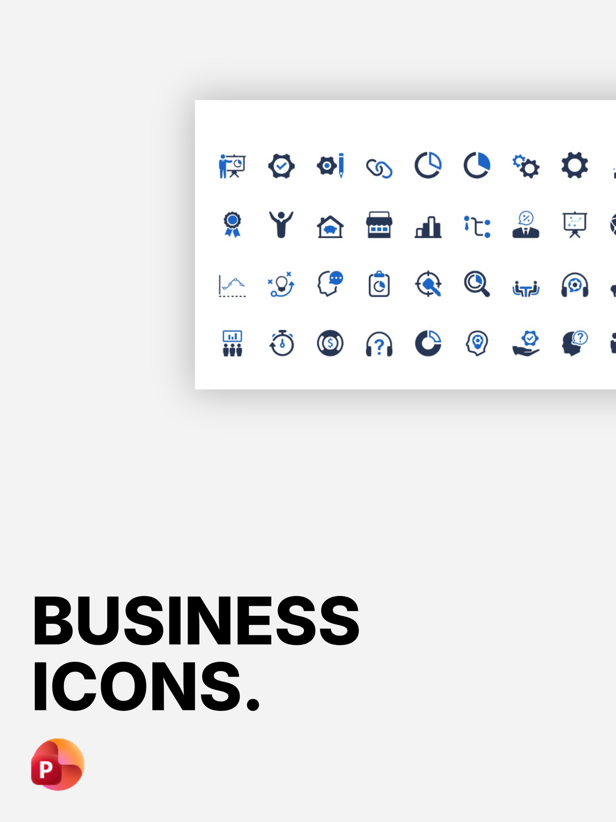 PowerPoint Business Icons – Presentation Base