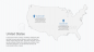 Preview: PowerPoint Landkarte - USA