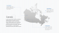 Preview: PowerPoint Landkarte - Kanada