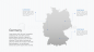 Preview: PowerPoint Landkarte - Deutschland