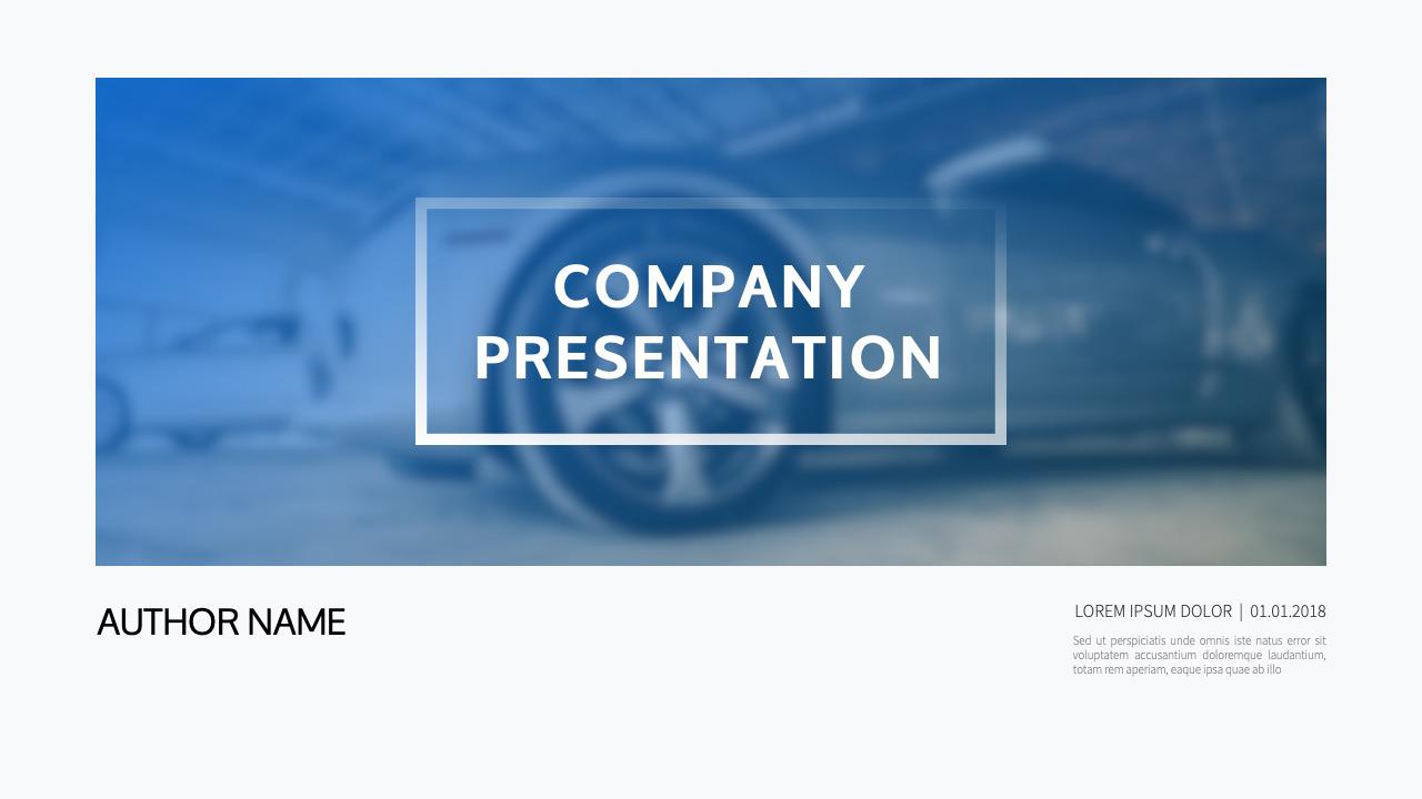 PowerPoint Company Template