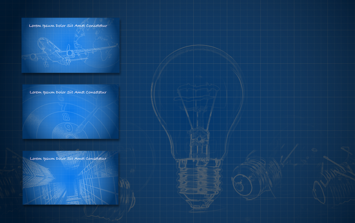 PowerPoint Background - Blueprint