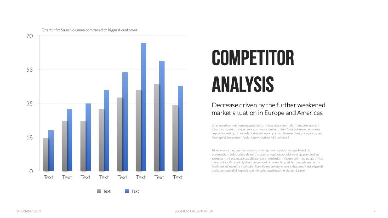 Keynote Presentation Data Charts